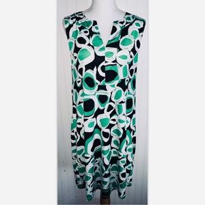 Everly Grey Sz Large Dress Maternity Green Black